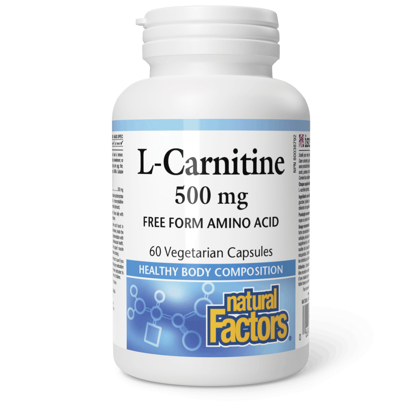Natural Factors - L-Carnitine - 500 mg