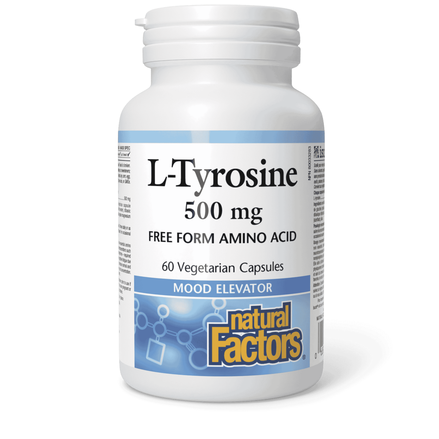 Natural Factors - L-Tyrosine - 500 mg
