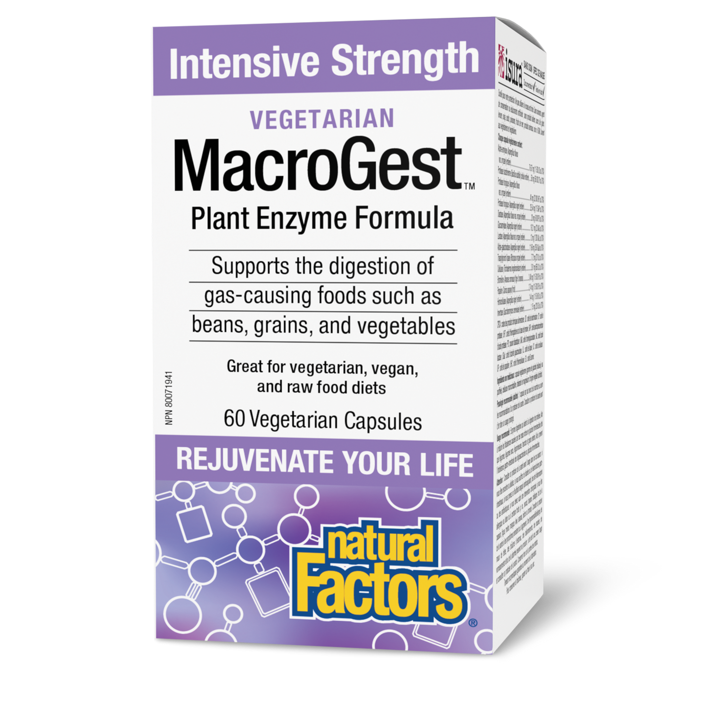 Natural Factors - Vegetarian MacroGest