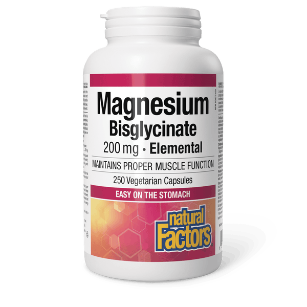 Thumbnail of Natural Factors - Magnesium Bisglycinate Elemental - 200 mg