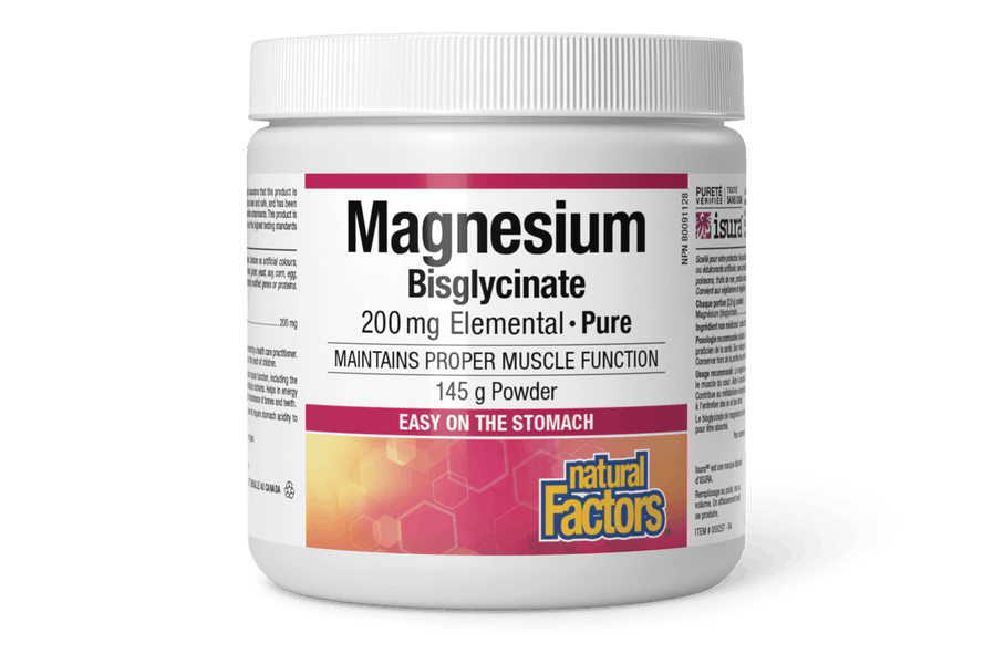 Thumbnail of Natural Factors - Magnesium Bisglycinate Elemental - 200 mg