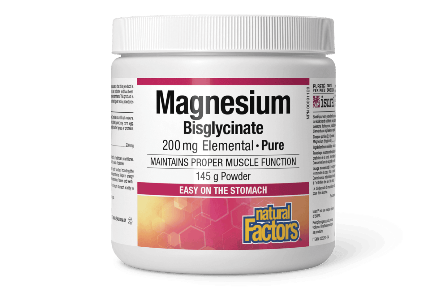 Natural Factors - Magnesium Bisglycinate Elemental - 200 mg
