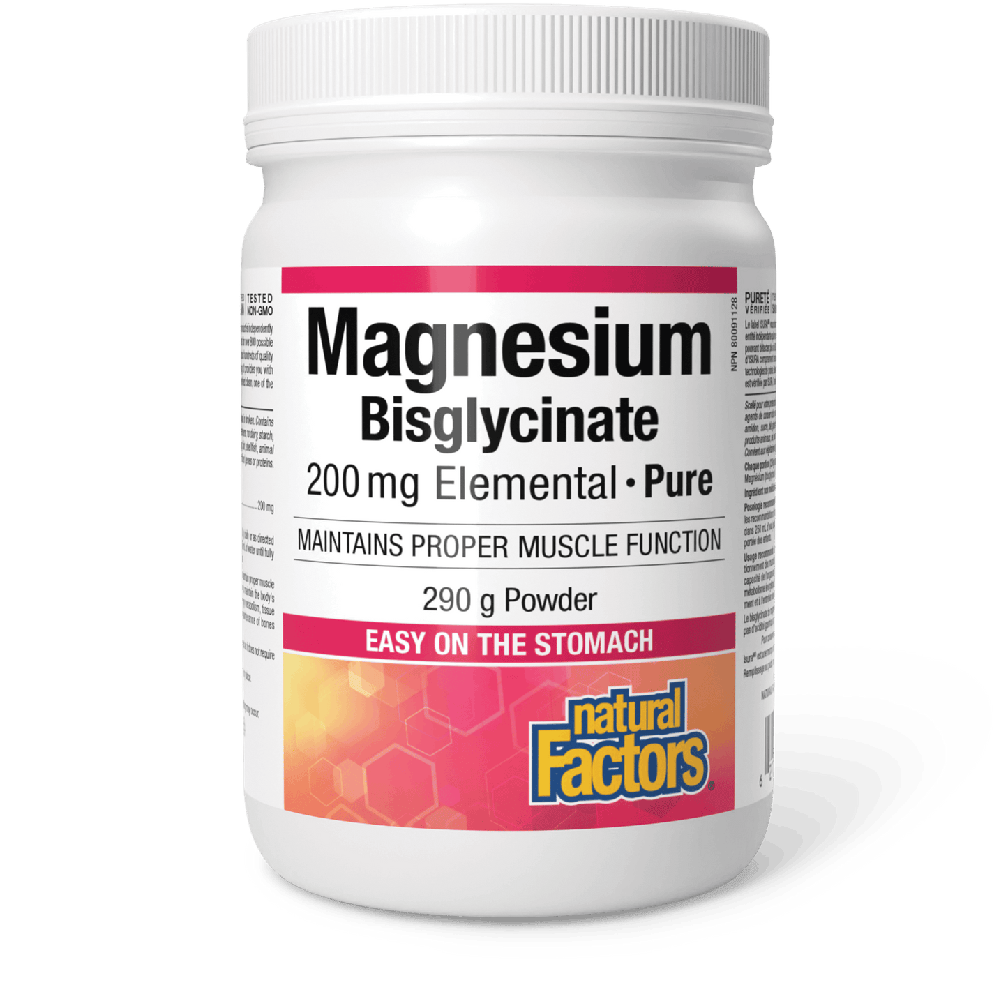Natural Factors - Magnesium Bisglycinate Elemental - 200 mg