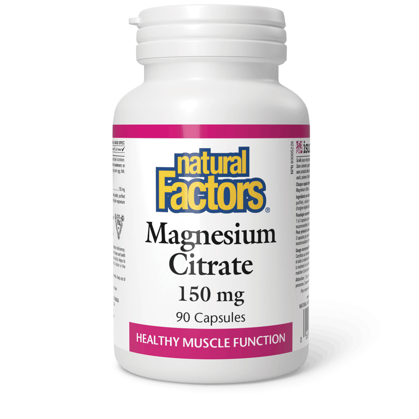 Natural Factors - Magnesium Citrate - 150 mg