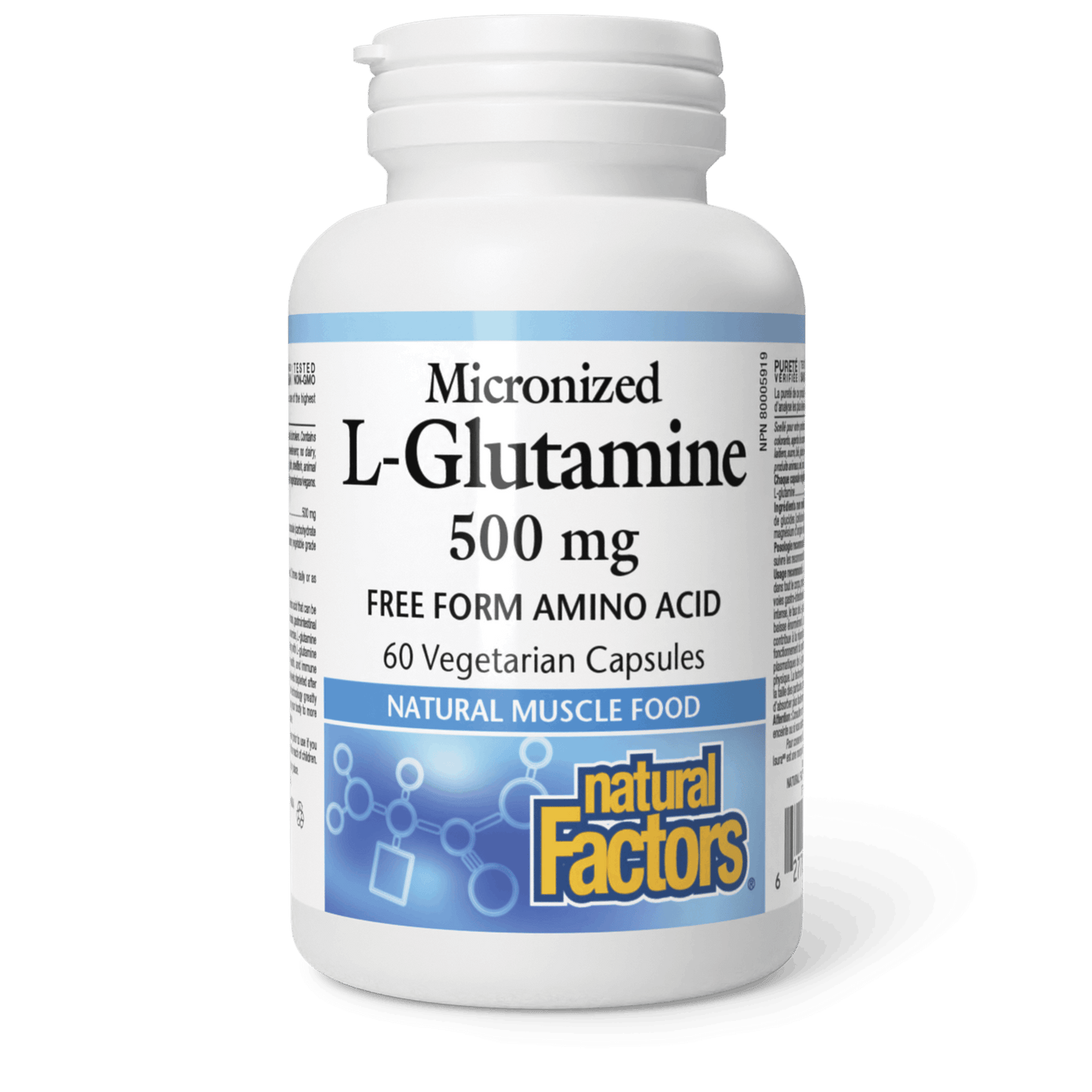 Natural Factors - L-Glutamine - 500 mg