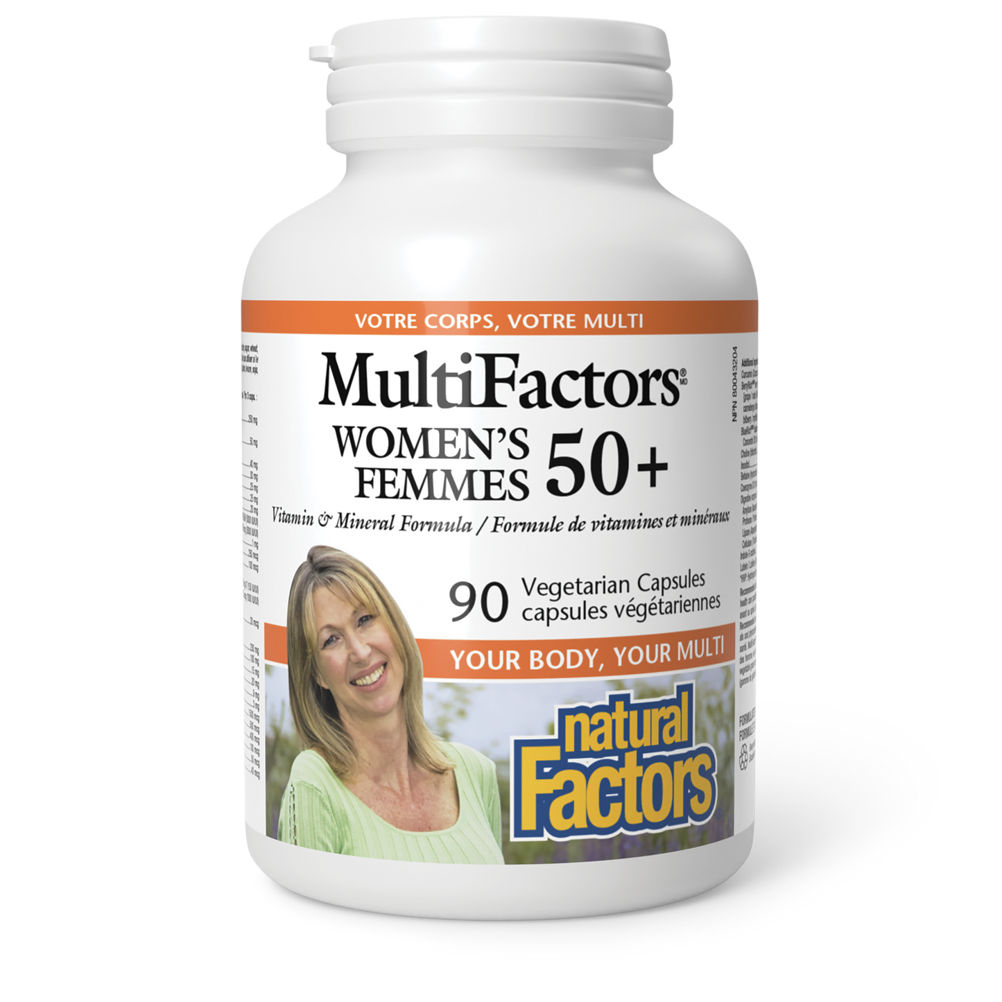 Natural Factors - MultiFactors Women's 50+ Vitamin & Mineral Formula