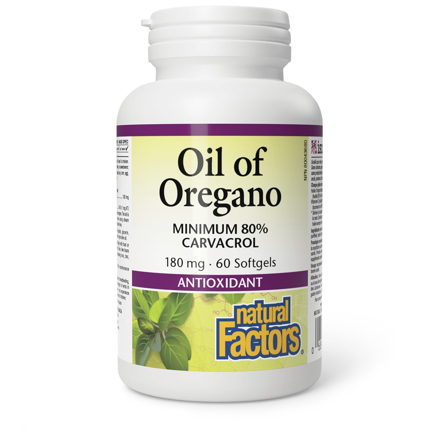 Natural Factors - Oil Of Oregano
