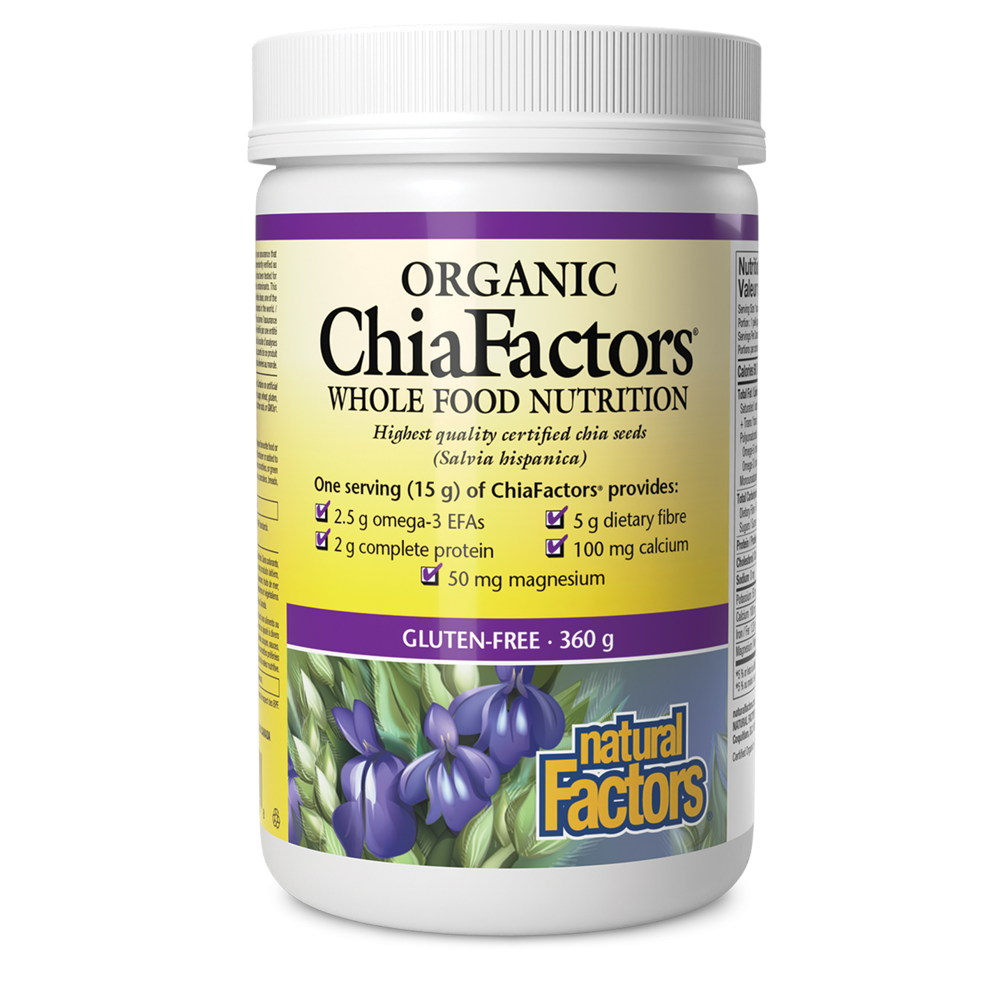 Natural Factors - Organic ChiaFactors