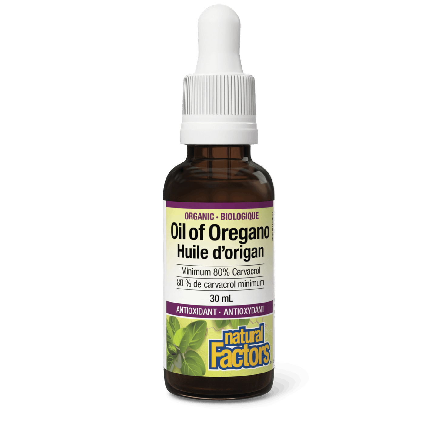 Natural Factors - Organic Oil Of Oregano