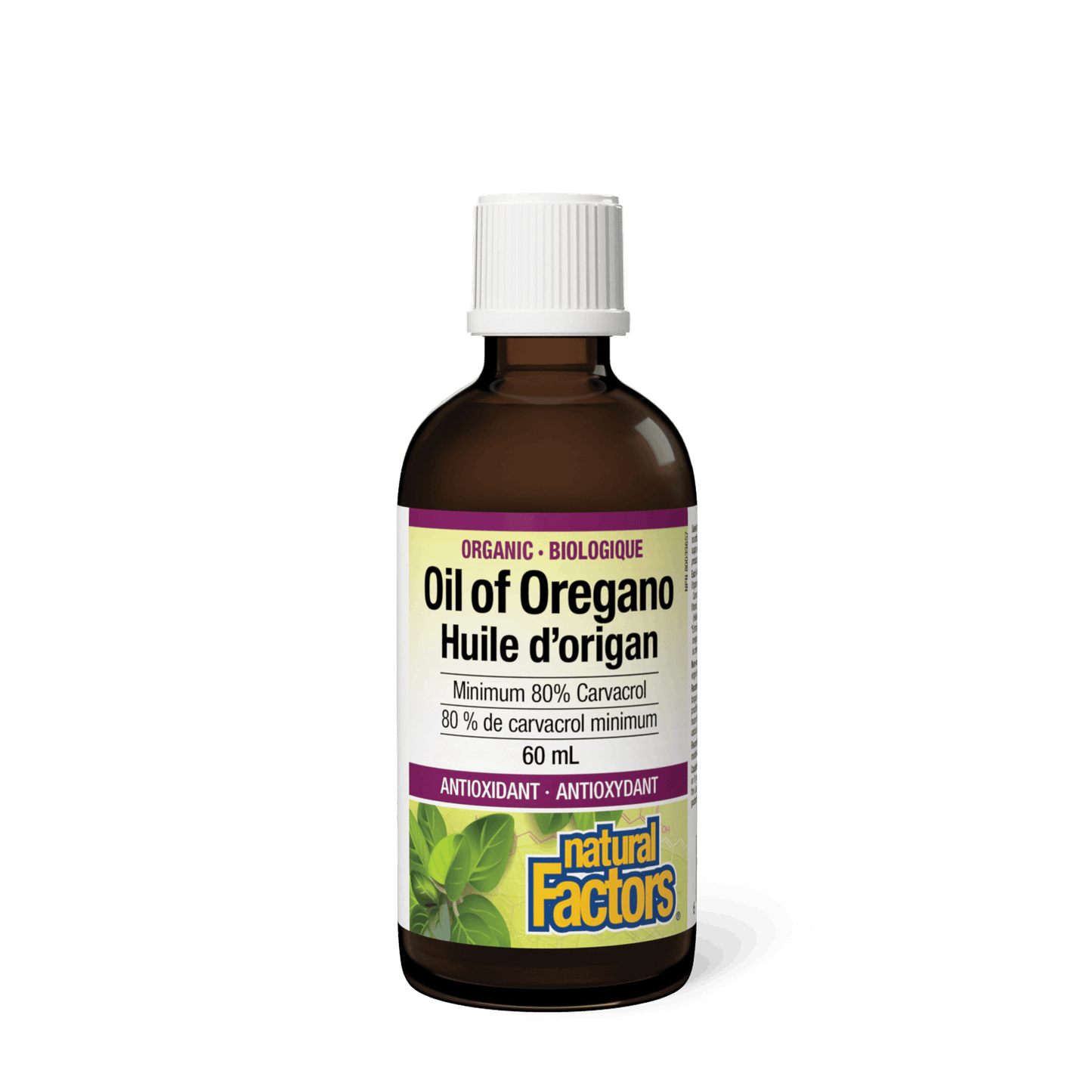 Natural Factors - Organic Oil Of Oregano