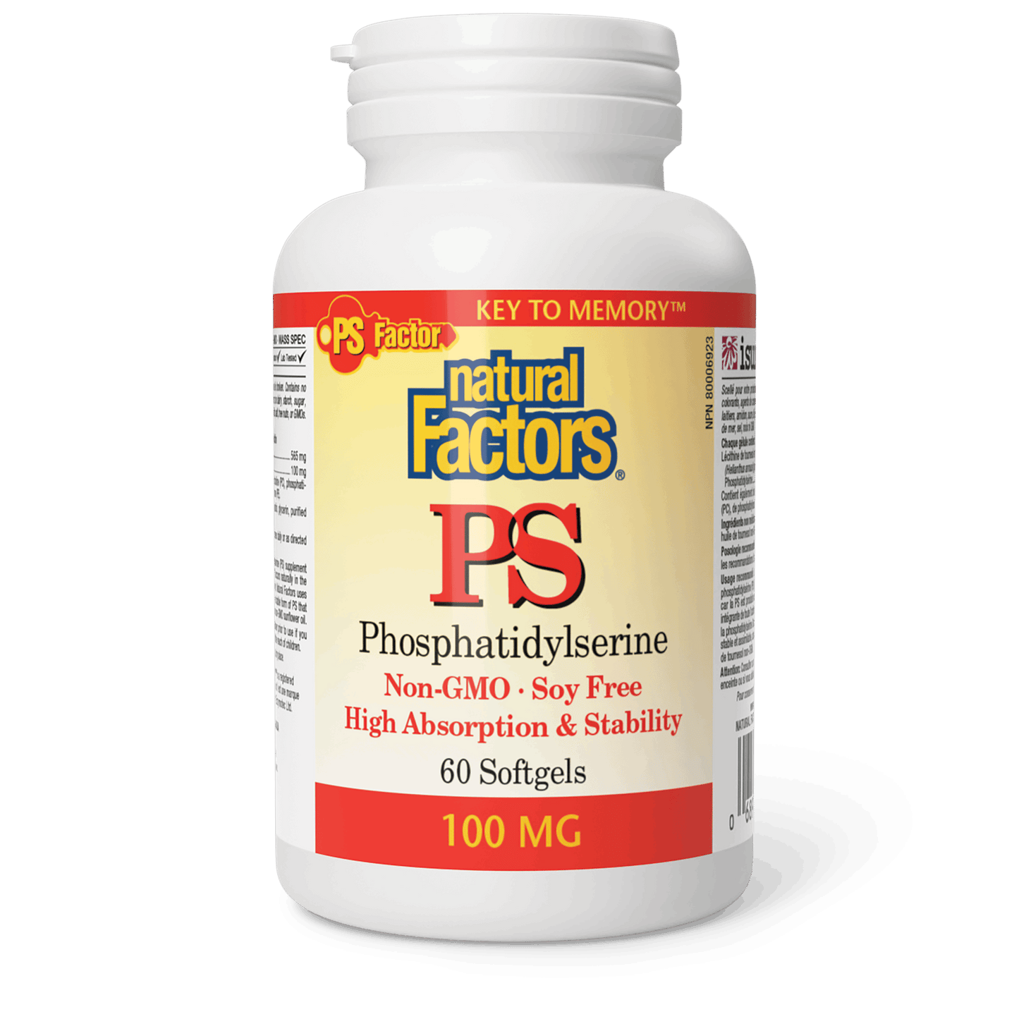 Natural Factors - PS Phosphatidylserine