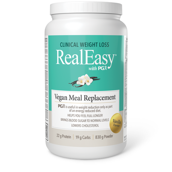 Thumbnail of Natural Factors - RealEasy with PGX Vegan Meal Replacement - Vanilla