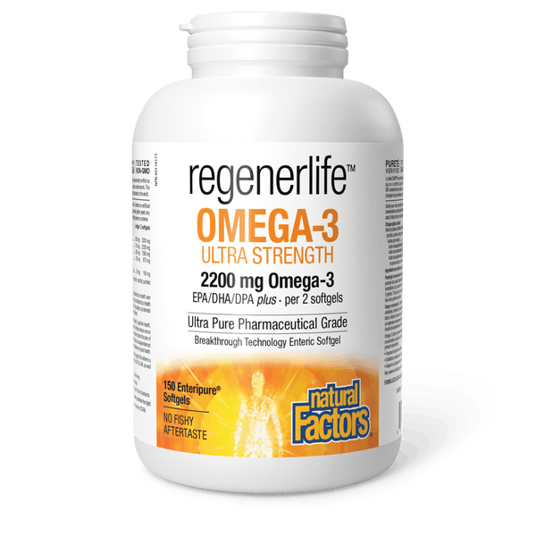 Thumbnail of Natural Factors - RegenerLife Omega-3 Ultra Strength