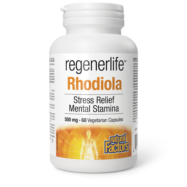 Natural Factors - RegenerLife Rhodiola