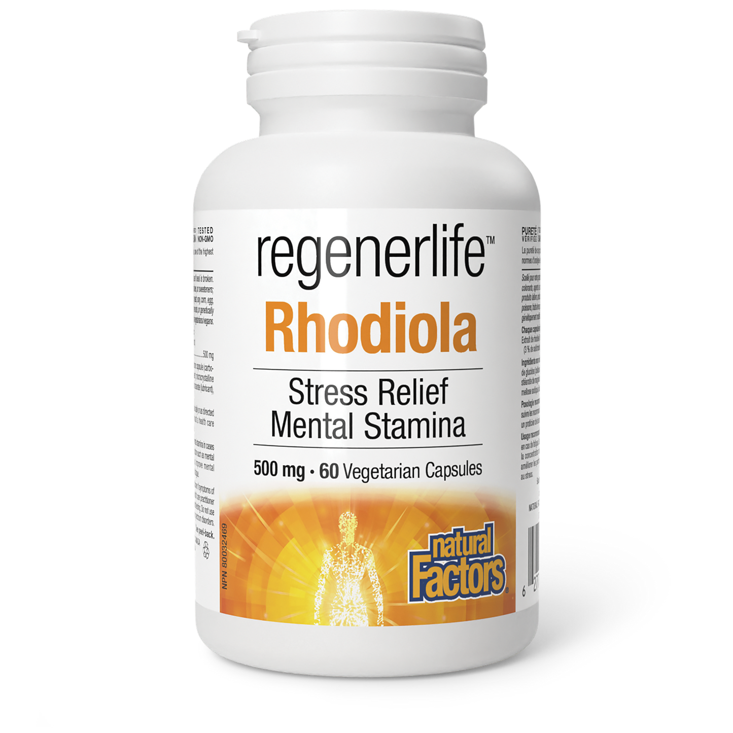 Natural Factors - RegenerLife Rhodiola