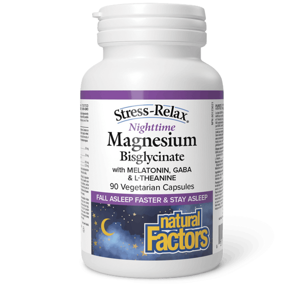Thumbnail of Natural Factors - Stress-Relax Nighttime Magnesium Bisglycinate