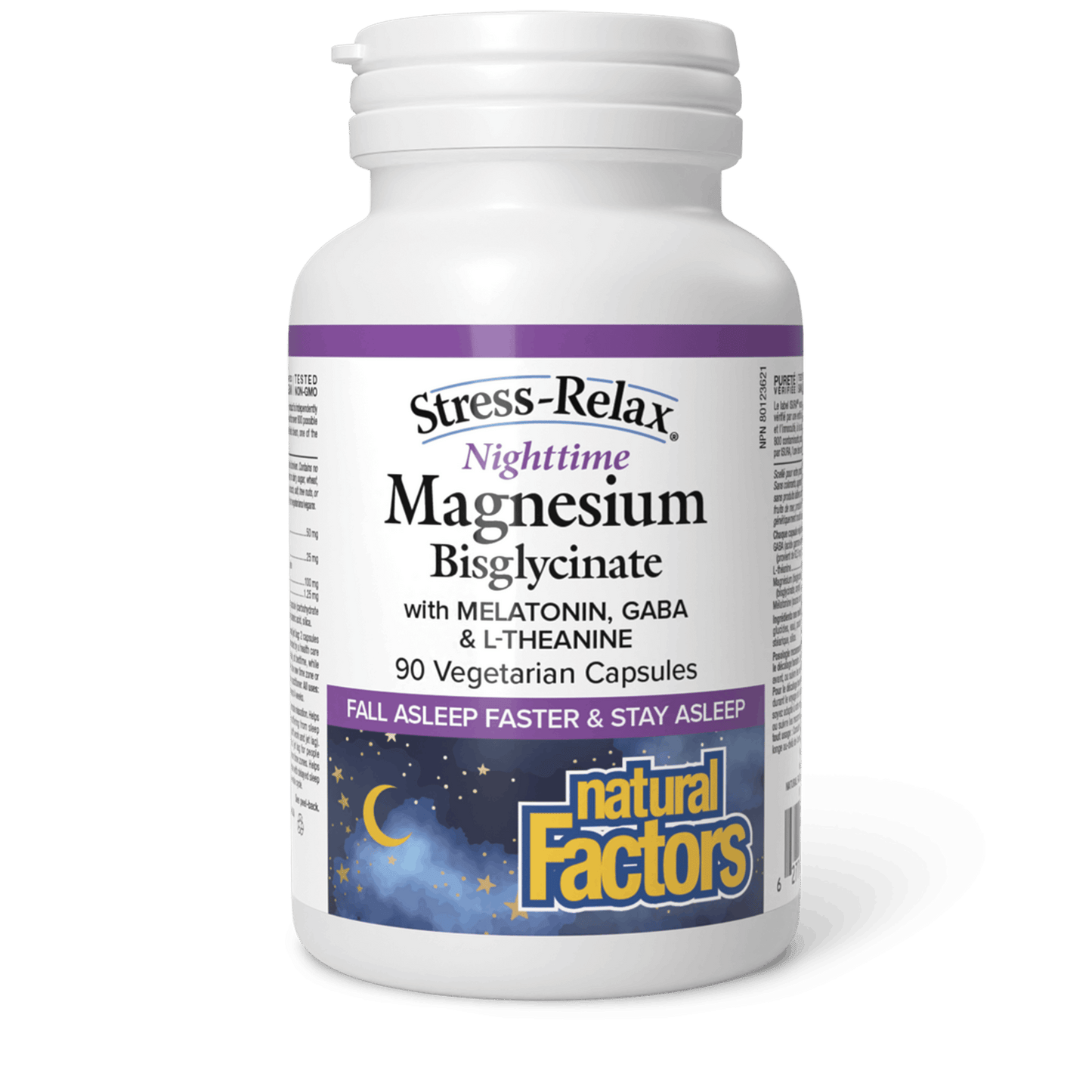 Natural Factors - Stress-Relax Nighttime Magnesium Bisglycinate