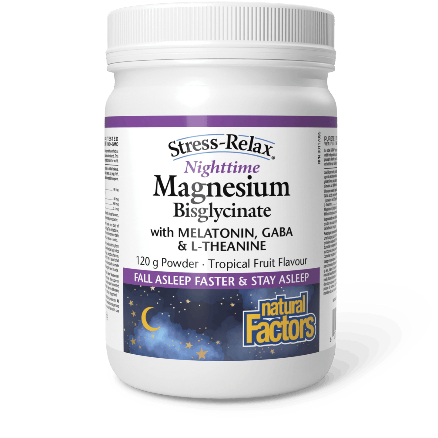 Natural Factors - Stress-Relax Nighttime Magnesium Bisglycinate