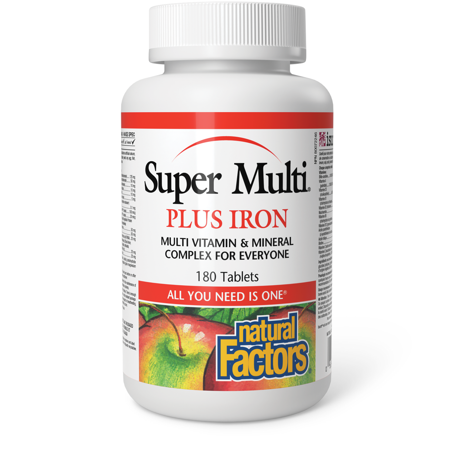 Natural Factors - Super Multi Plus Iron