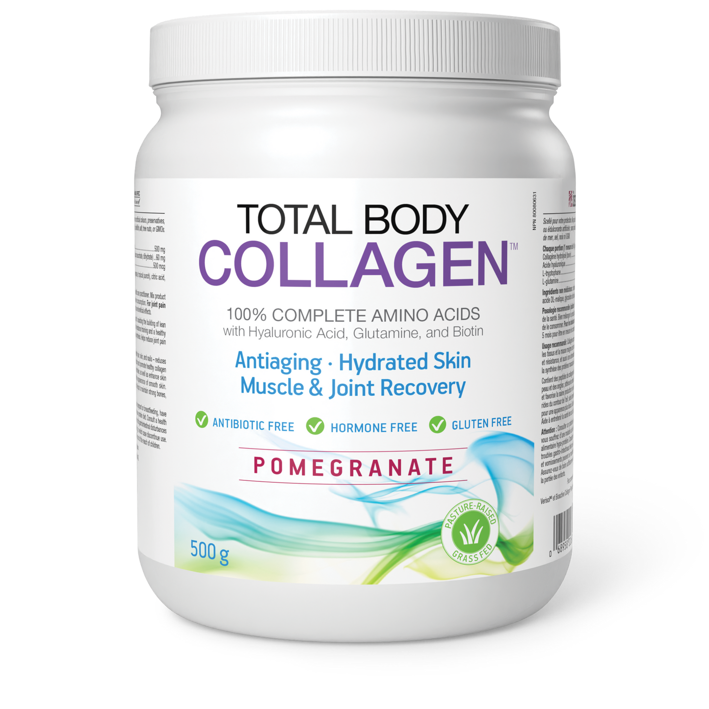 Natural Factors - Total Body Collagen Powder - Pomegranate