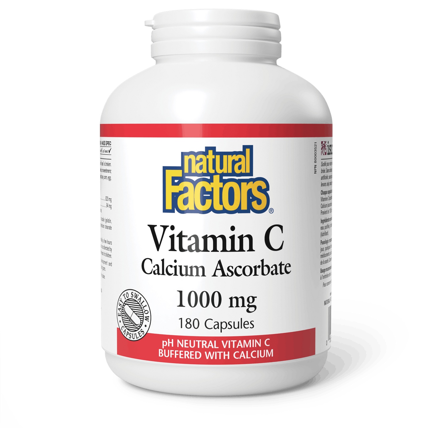 Natural Factors - Vitamin C Calcium Ascorbate - 1000 mg