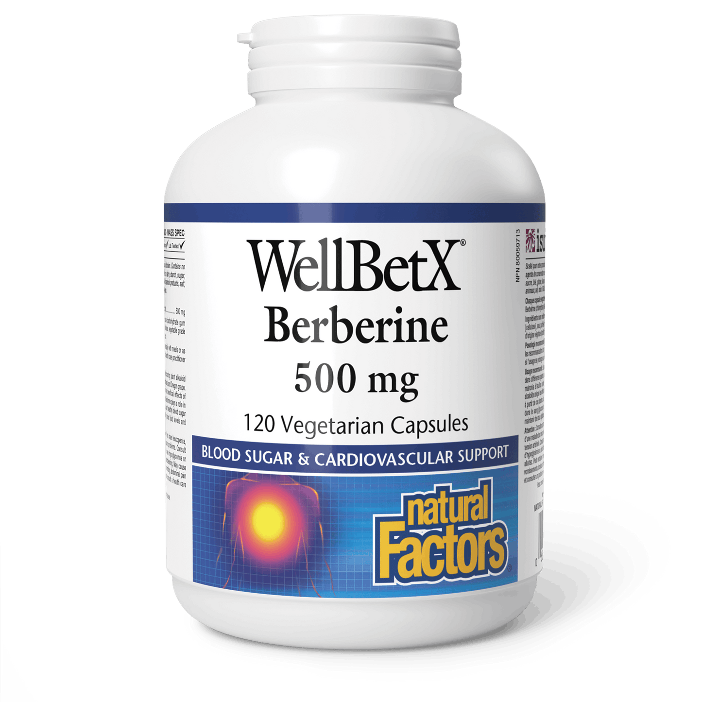 Natural Factors - WellBetX Berberine - 500 mg