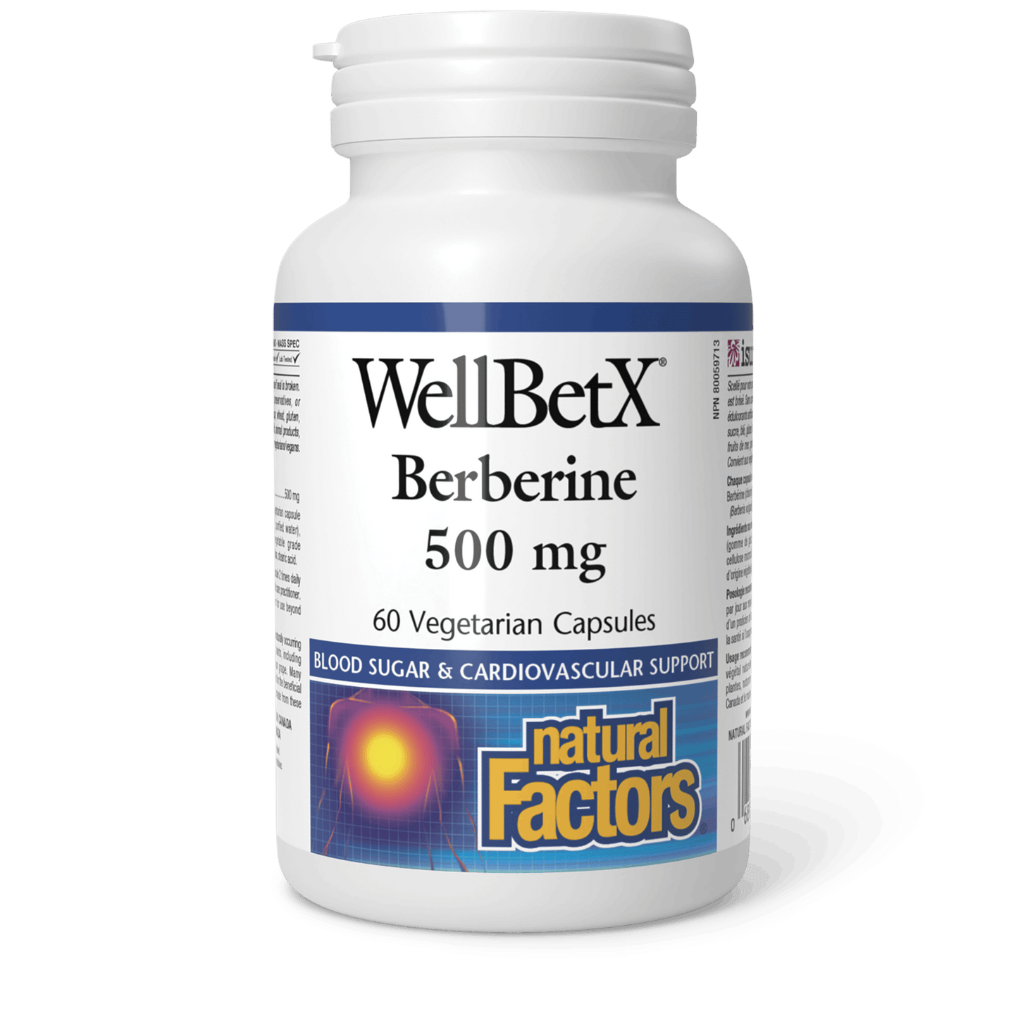 Natural Factors - WellBetX Berberine - 500 mg