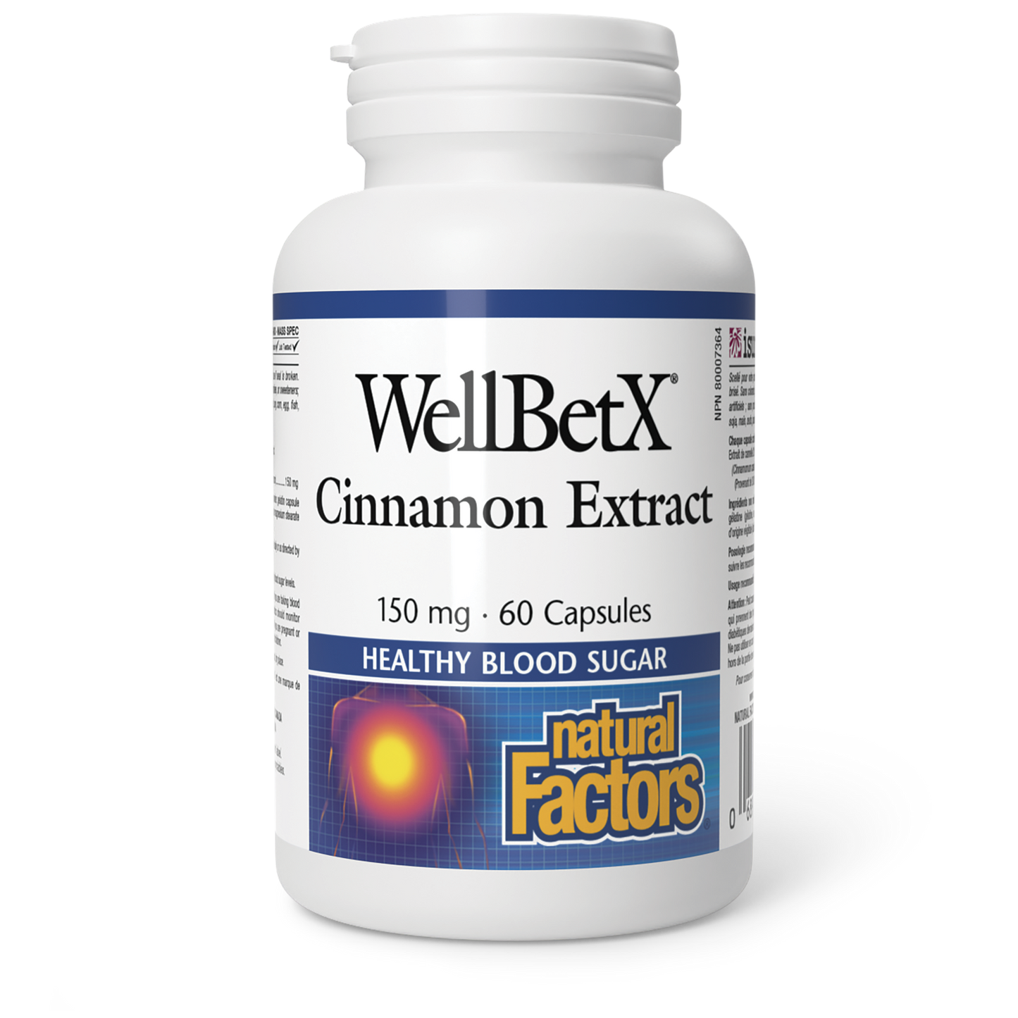 Natural Factors - WellBetX Cinnamon Extract