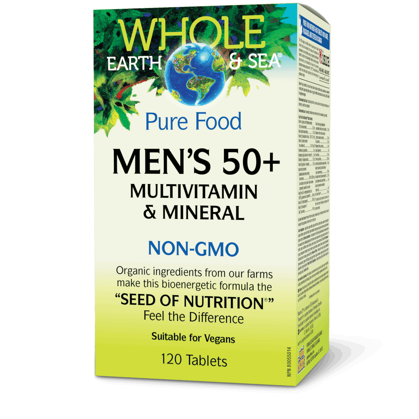 Natural Factors - Whole Earth & Sea Men's 50+ Multivitamin & Mineral