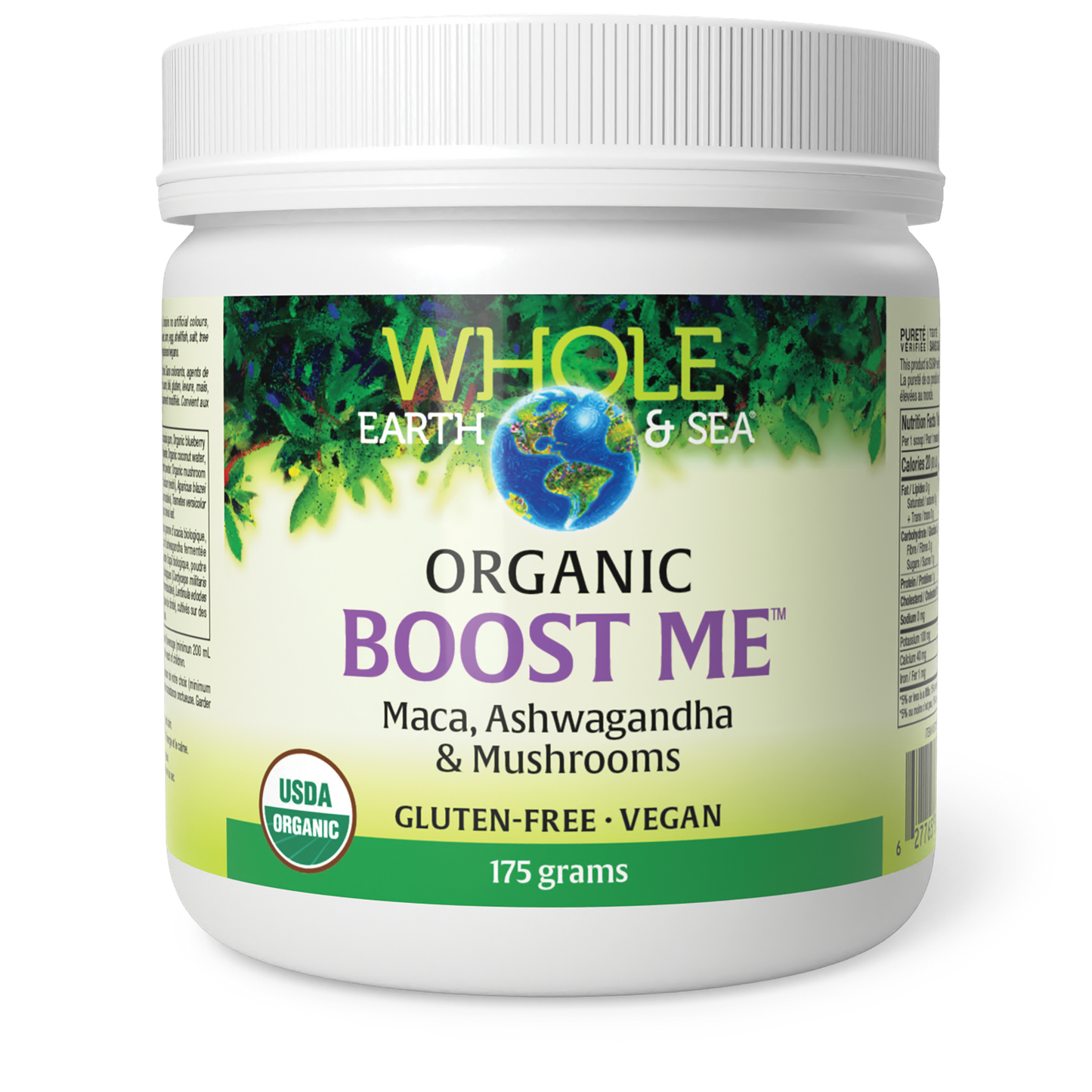 Natural Factors - Whole Earth & Sea Boost Me Power-Up Mixer