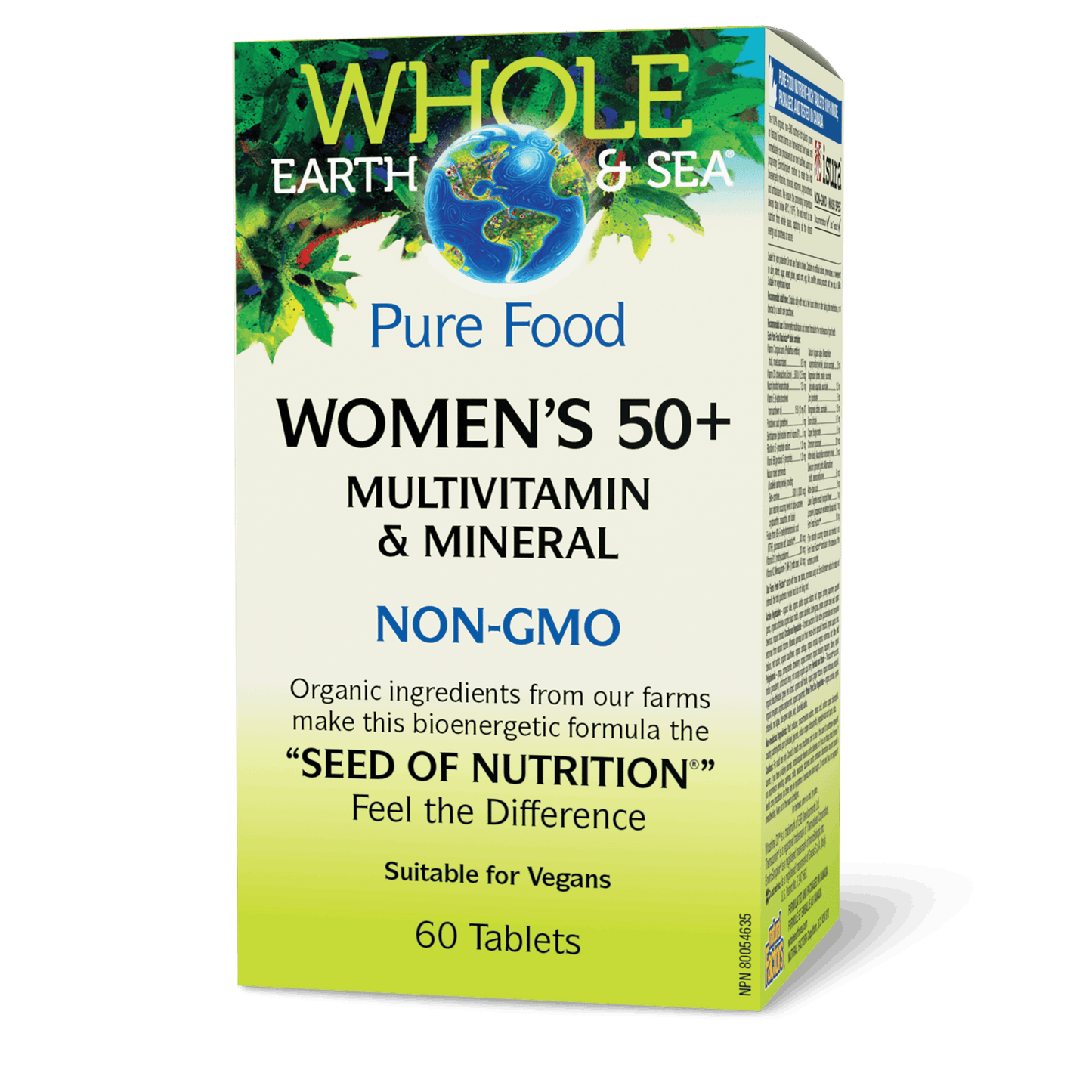 Natural Factors - Whole Earth & Sea Women's 50+ Multivitamin & Mineral