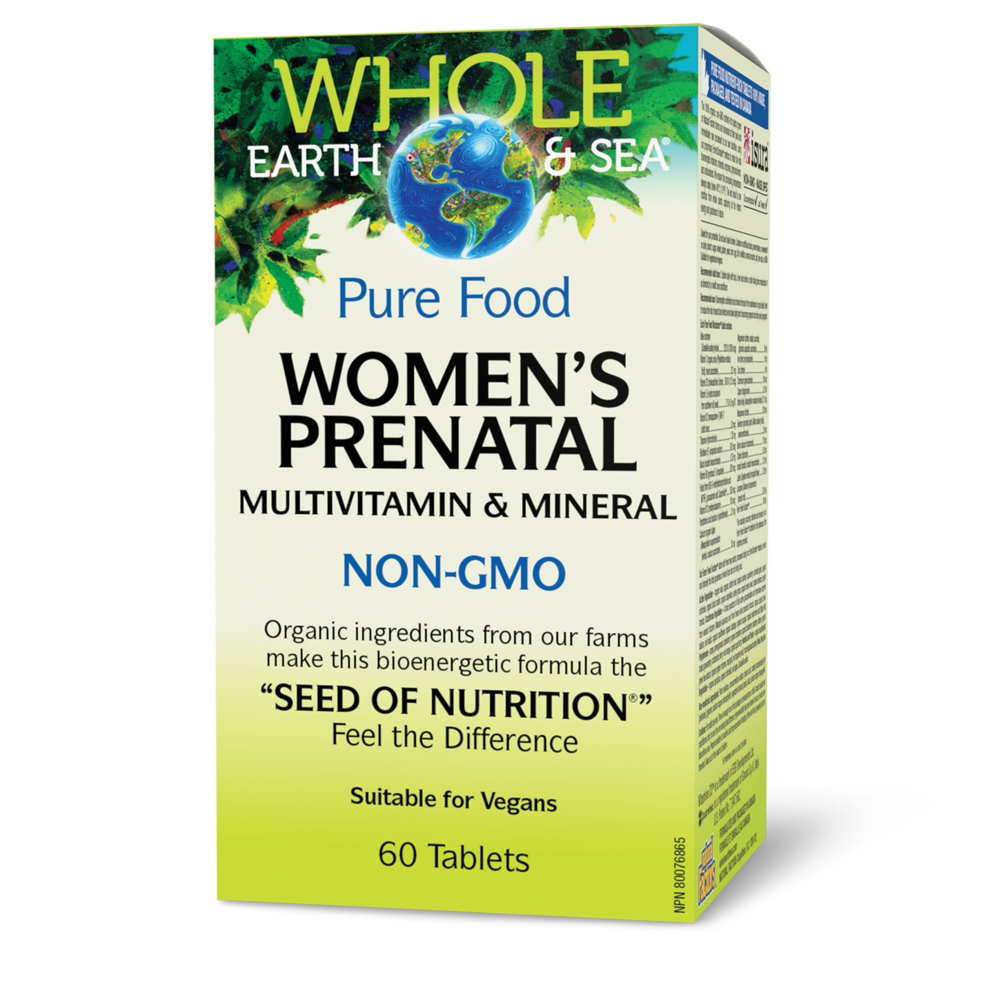 Natural Factors - Whole Earth & Sea Women's Prenatal Multivitamin & Mineral