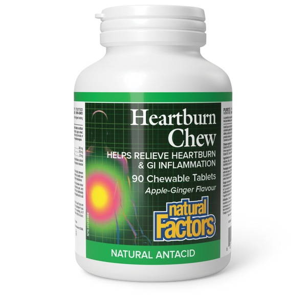 Natural Factors - Heartburn Chew