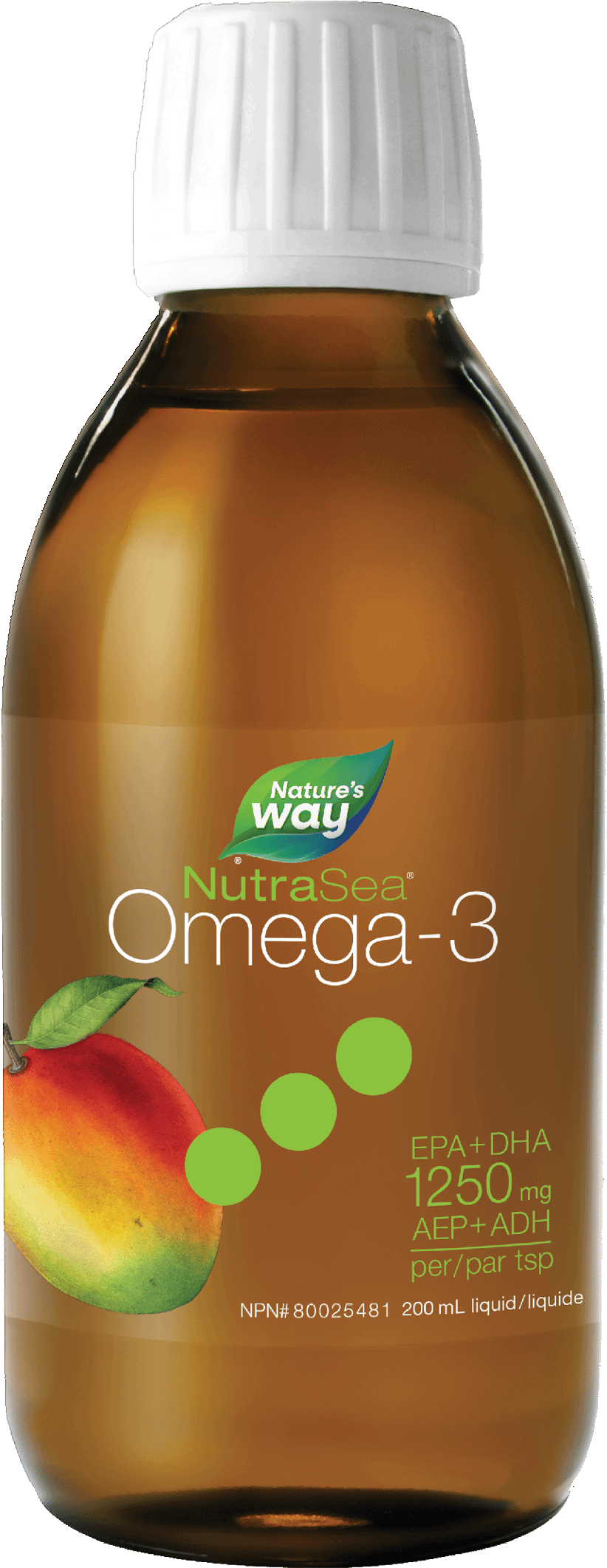 Nature's Way - NutraSea Omega -3 - Mango Flavour