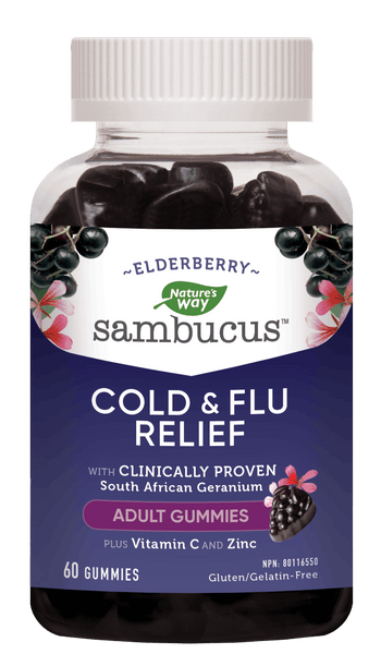 Nature's Way - Sambucus Cold & Flu Relief Gummies
