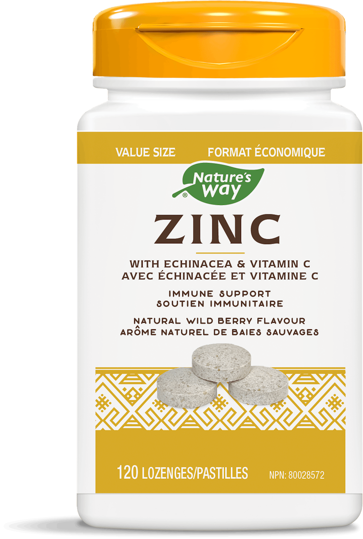 Nature's Way - Zinc w/ Echinacea & Vitamin C