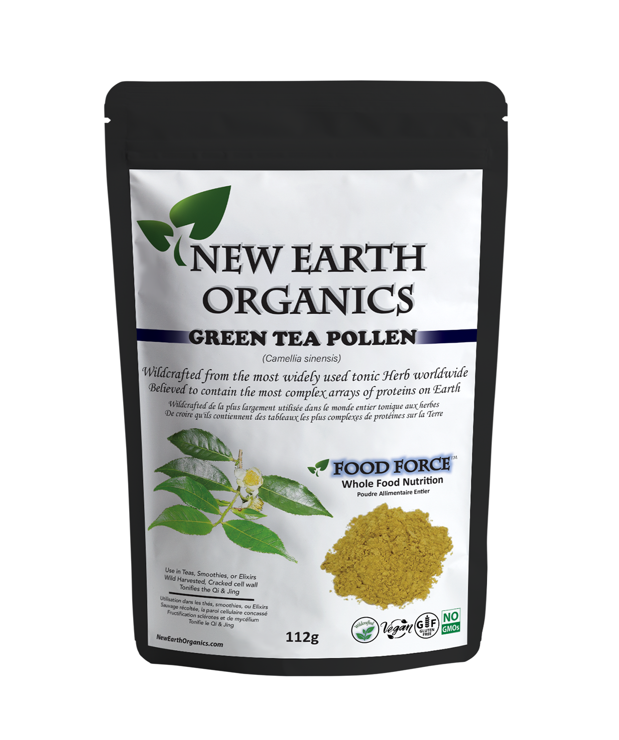 New Earth Organics - Green Tea Pollen