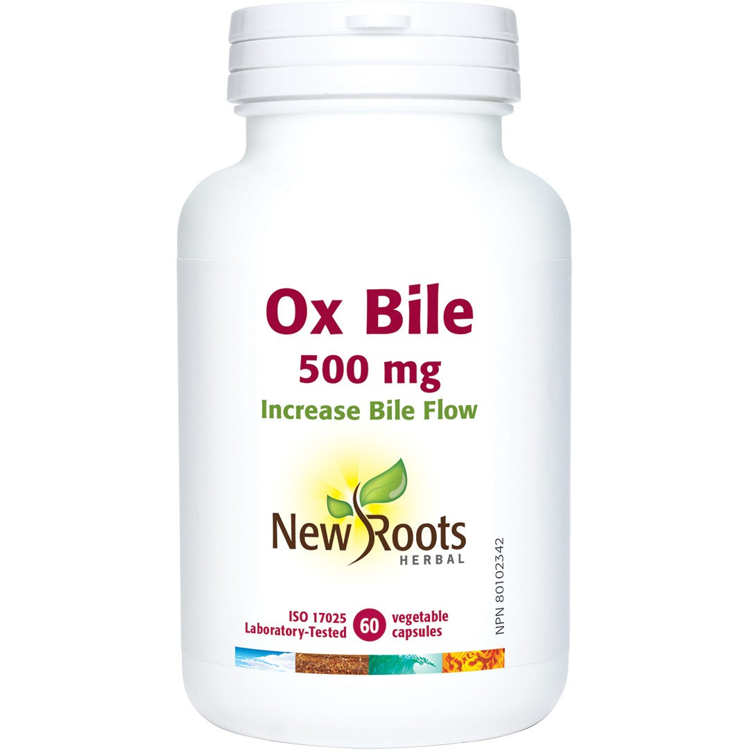 New Roots Herbal - Ox Bile - 500 mg
