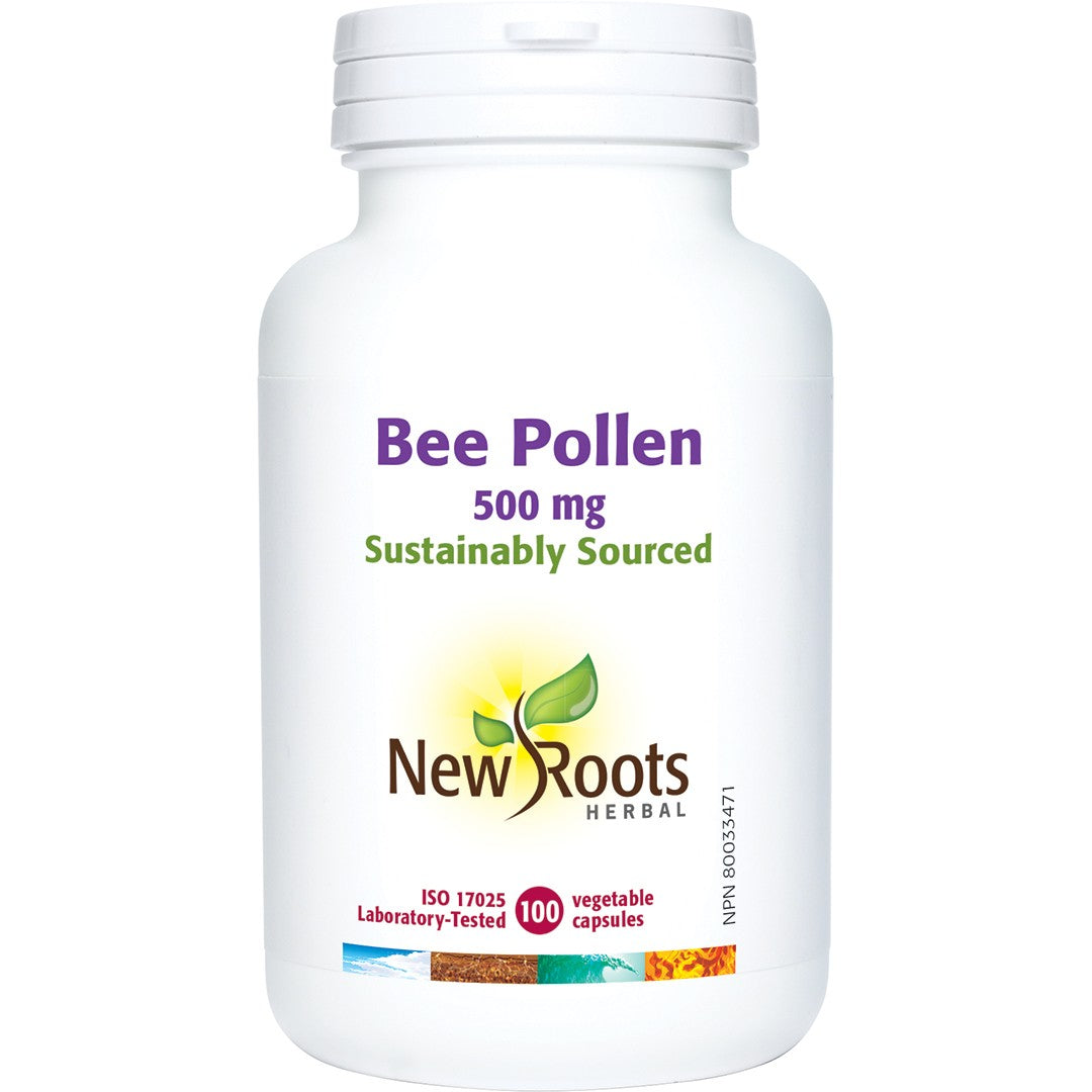 New Roots Herbal - Bee Pollen - 500 mg