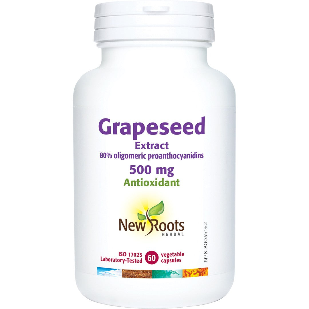 New Roots Herbal - Grapeseed Extract - 500 mg