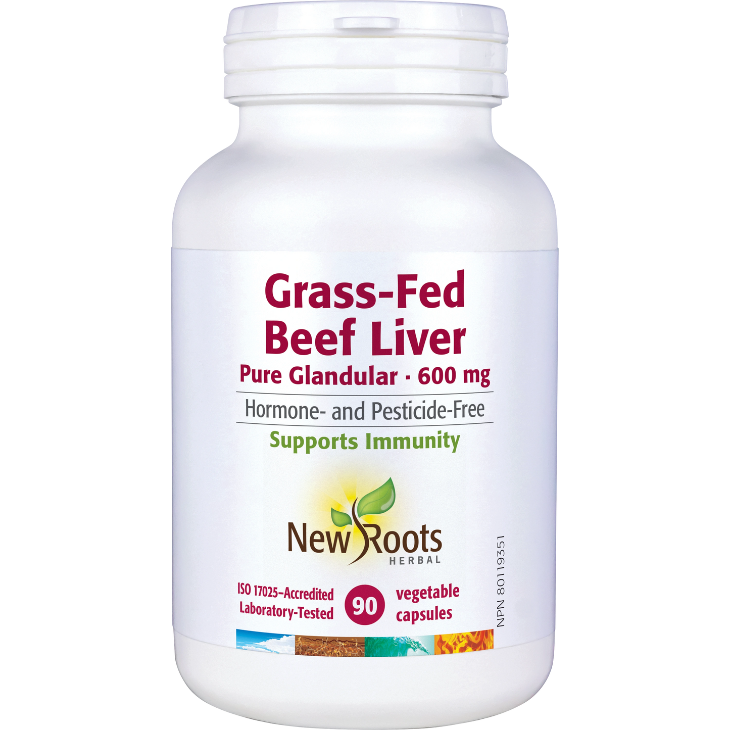 New Roots Herbal - Grass-Fed Beef Liver