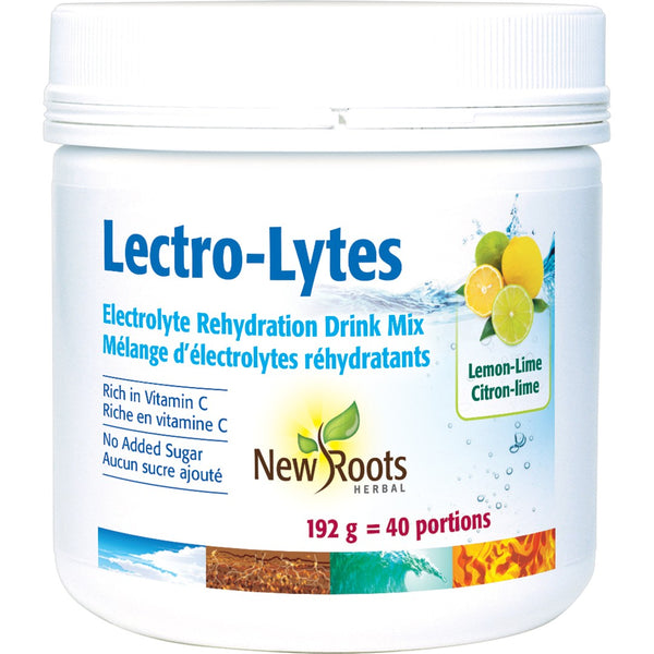 New Roots Herbal - Lectro-Lytes - Lemon-Lime