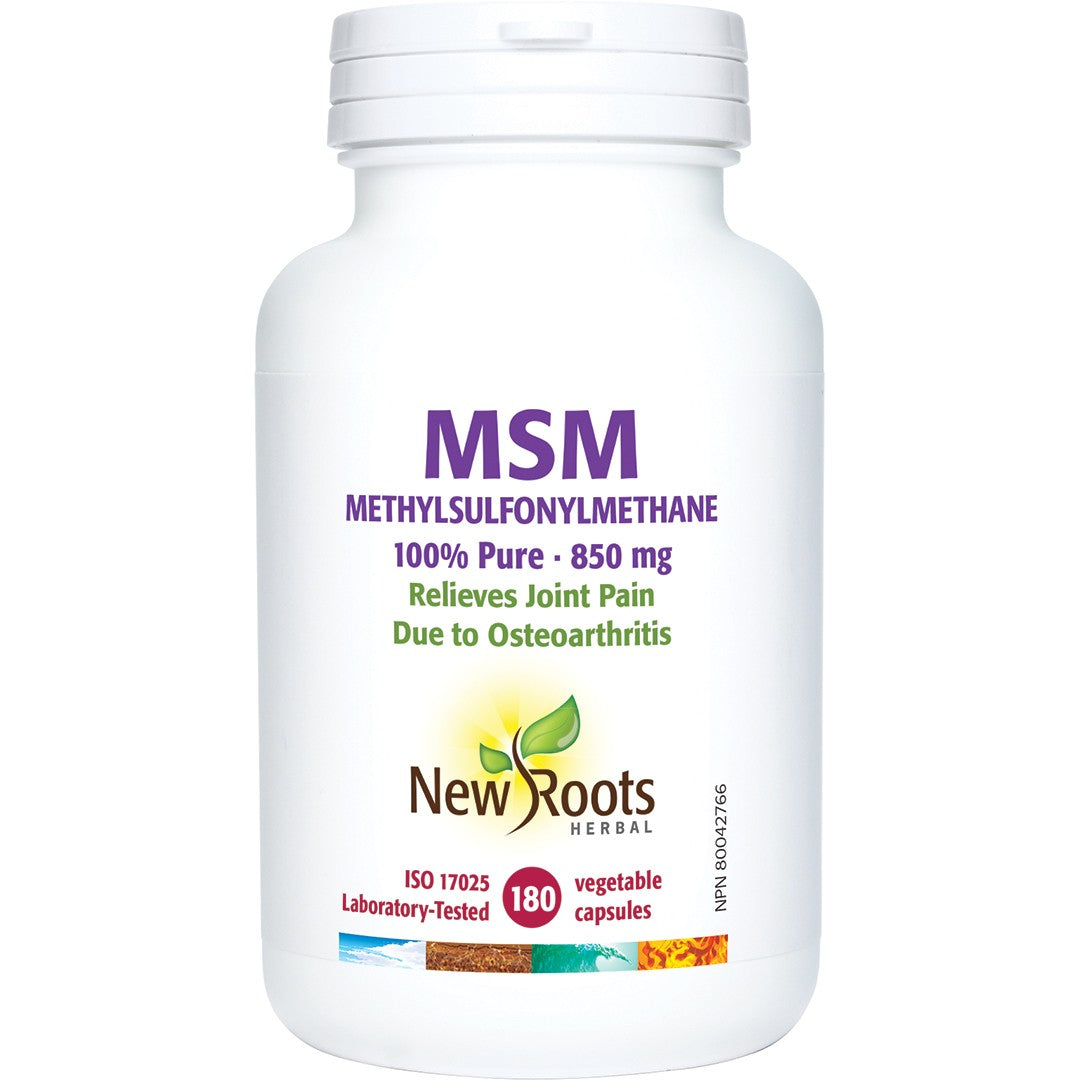 New Roots Herbal - MSM - 850 mg