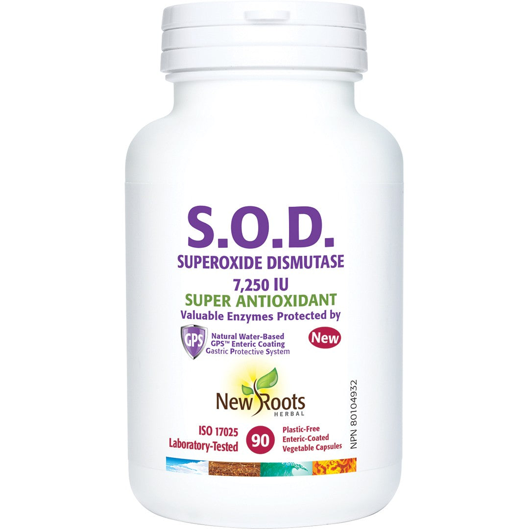 New Roots Herbal - S.O.D. SuperOxide Dismutase