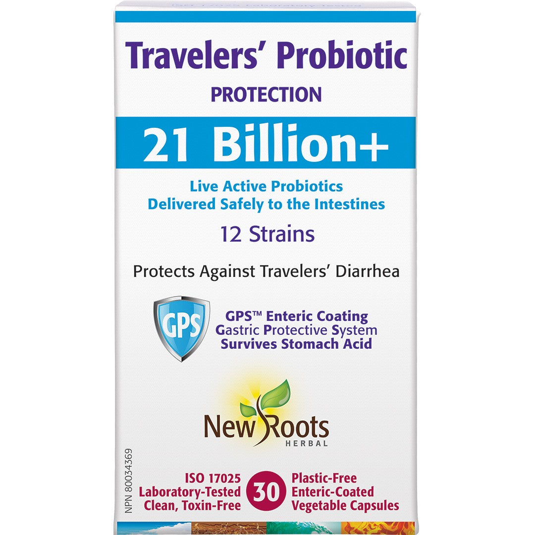 New Roots Herbal - Travelers' Probiotic