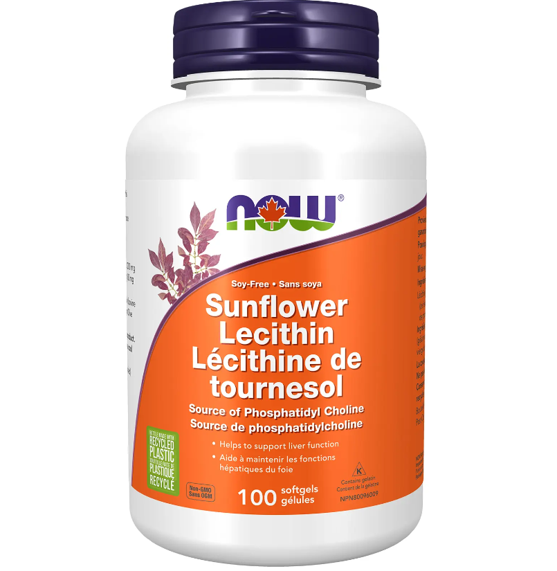 NOW - Sunflower Lecithin 1200mg