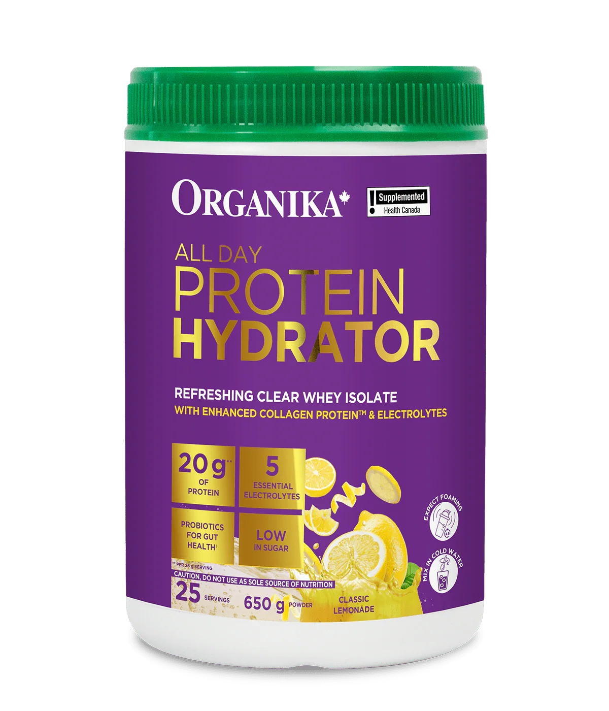 Organika - Protein Hydrator Lemonade