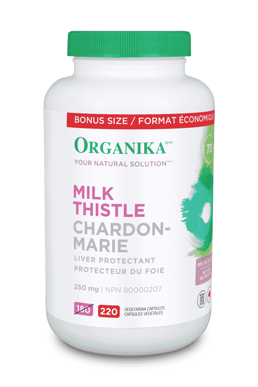 Organika - Milk Thistle - Bonus Size