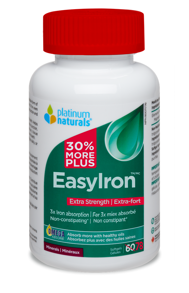 Platinum Naturals - EasyIron Extra Strength - Bonus