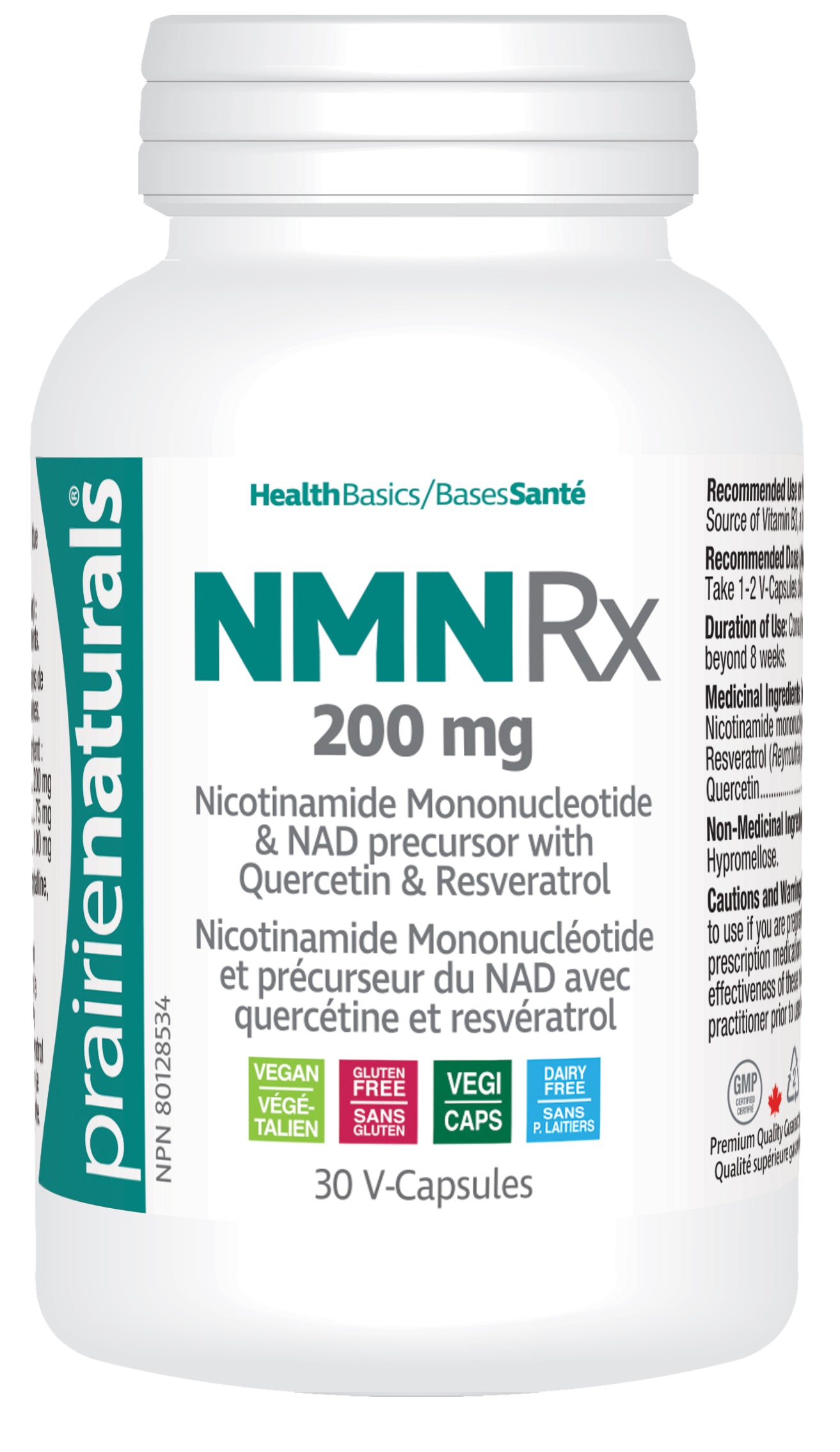 Prairie Naturals - NMNRx - 200 mg